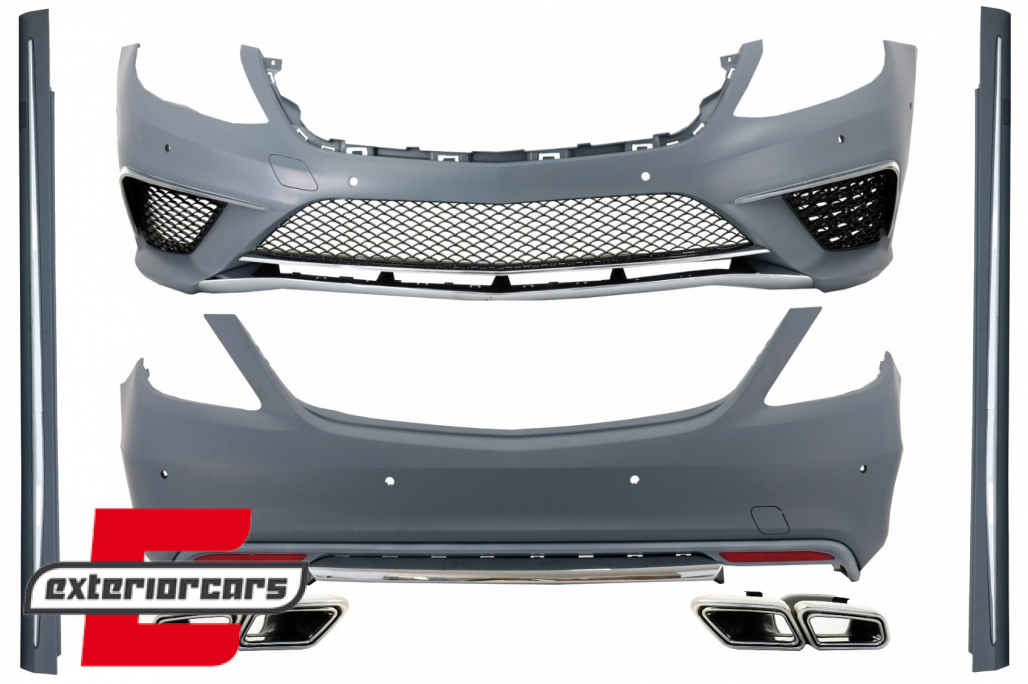Bodykit & nastavci auspuha S63 AMG Chrome Special Edition / Mercedes S-klasa W222 (2013-06.2017)