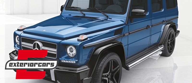 Letvice vrata dodatne AMG dizajn (crna) / Mercedes G-klasa W463 (1989-2017) - Slika 7