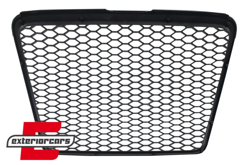 Prednja maska RS6 dizajn (piano crna) / Audi A6 4F 4F2 C6 (2004-2011) - Slika 3