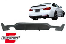 Difuzor zraka M-Performance dizajn (mat crna) / BMW serije 4 F32 F33 F36 (2013-2019)