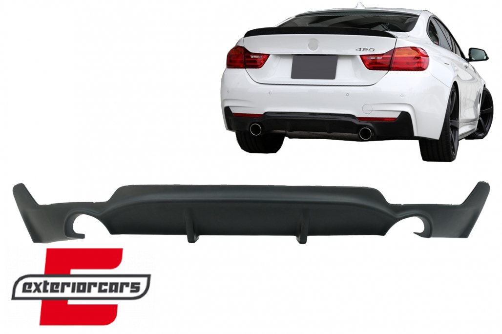 Difuzor zraka M-Performance dizajn (mat crna) / BMW serije 4 F32 F33 F36 (2013-2019)