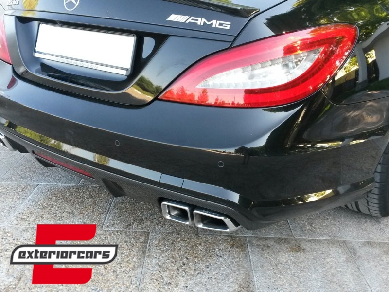 Nastavci auspuha AMG dizajn (chrome) / Mercedes S63 E63 W221 W164 W166 W212 W218 S-klasa E-klasa CLS ML - Slika 6