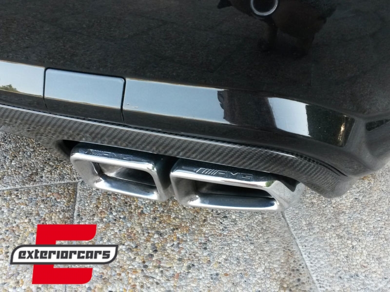 Nastavci auspuha AMG dizajn (chrome) / Mercedes S63 E63 W221 W164 W166 W212 W218 S-klasa E-klasa CLS ML - Slika 8
