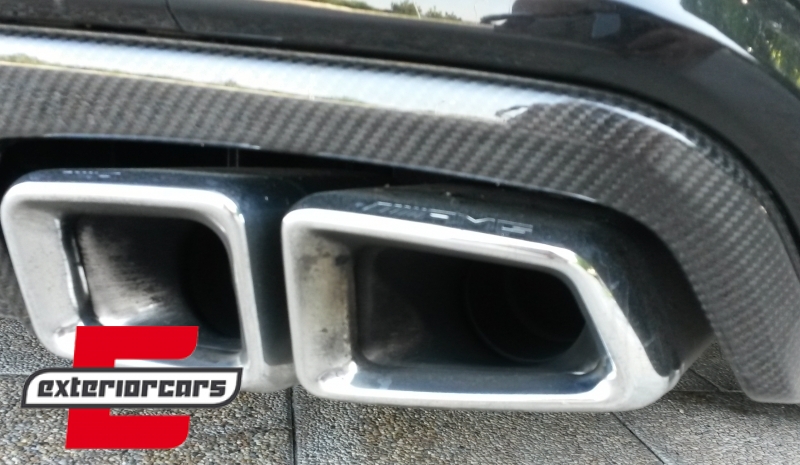 Nastavci auspuha AMG dizajn (chrome) / Mercedes S63 E63 W221 W164 W166 W212 W218 S-klasa E-klasa CLS ML - Slika 10