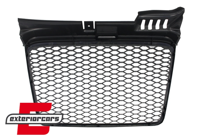 Prednja maska RS4 dizajn (piano crna) / Audi A4 B7 (2004-2008) - Slika 4