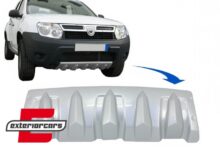 Zaštita prednjeg branika (srebrna) / DACIA Duster 4x4 / 4x2 (2010-2017)