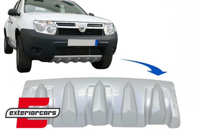 Zaštita prednjeg branika (srebrna) / DACIA Duster 4x4 / 4x2 (2010-2017)