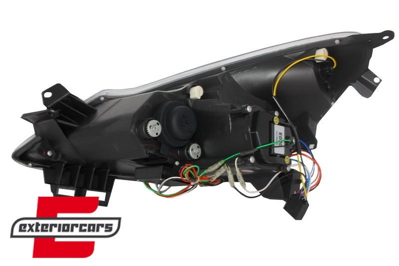 Prednja svjetla LED DayLight (chrome) / Opel Corsa D (2006-2011) - Slika 8