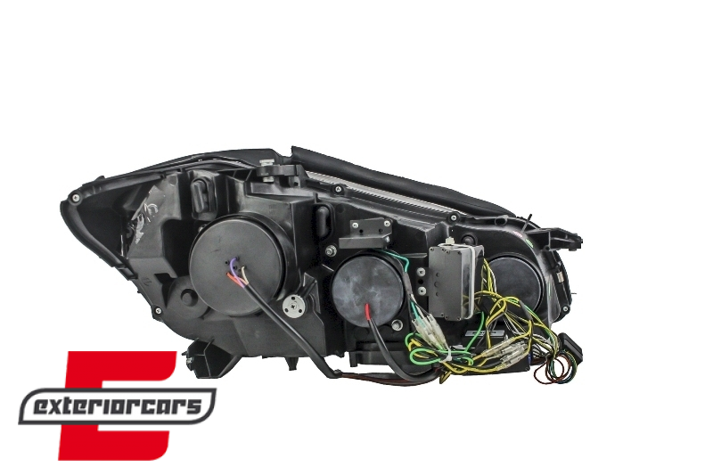 Prednja svjetla LED DRL W222 look (chrome) / Mercedes S-klasa W221 (2005-2009) - Slika 11