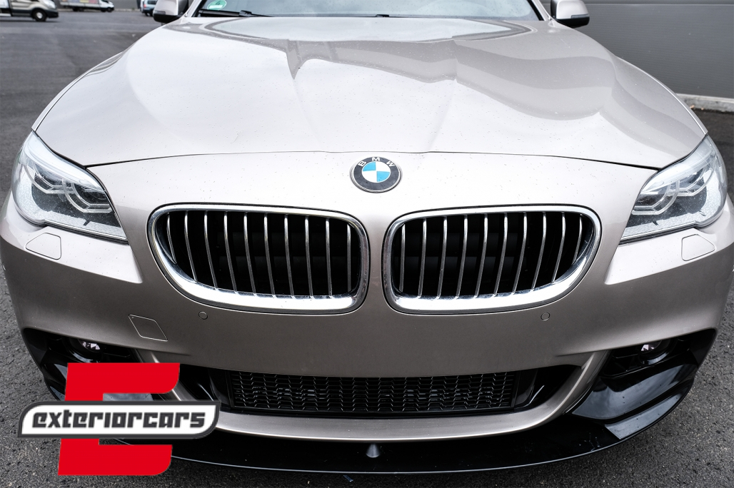 Prednji splitter M-Performance dizajn (mat crna) / BMW serije 5 F10 F11 limuzina karavan (2011-2017) - Slika 13