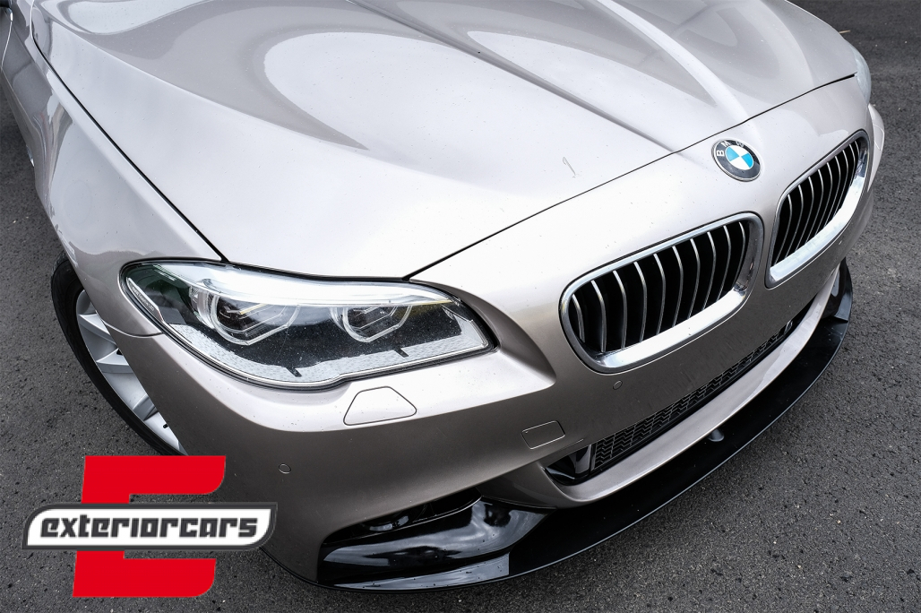 Prednji splitter M-Performance dizajn (mat crna) / BMW serije 5 F10 F11 limuzina karavan (2011-2017) - Slika 14
