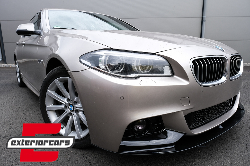 Prednji splitter M-Performance dizajn (mat crna) / BMW serije 5 F10 F11 limuzina karavan (2011-2017) - Slika 11