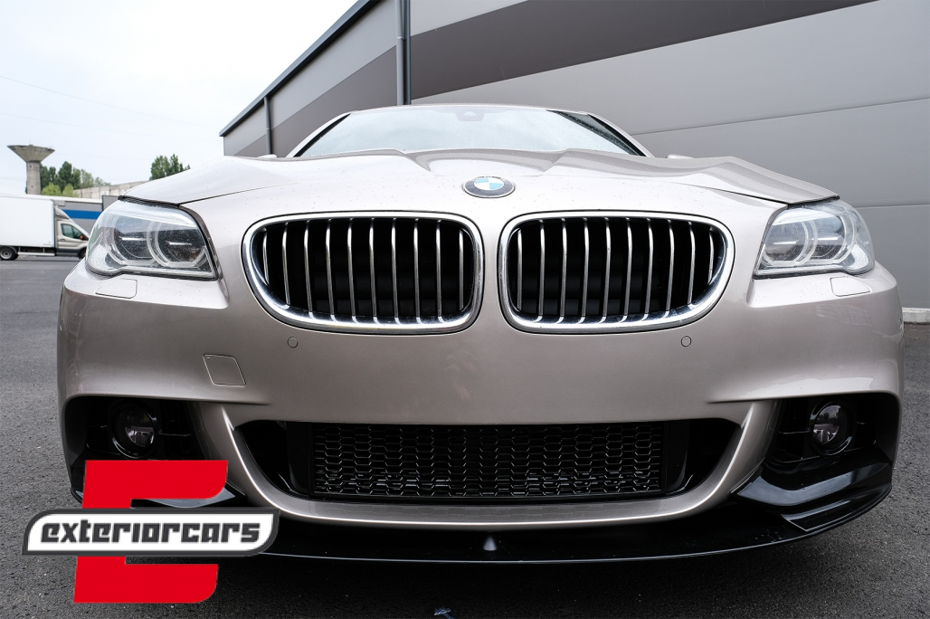Prednji splitter M-Performance dizajn (mat crna) / BMW serije 5 F10 F11 limuzina karavan (2011-2017) - Slika 12