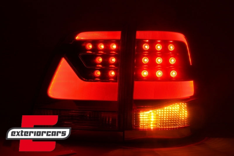 LED stražnja svjetla LightBar dizajn (crvena/kristal) - Slika 8