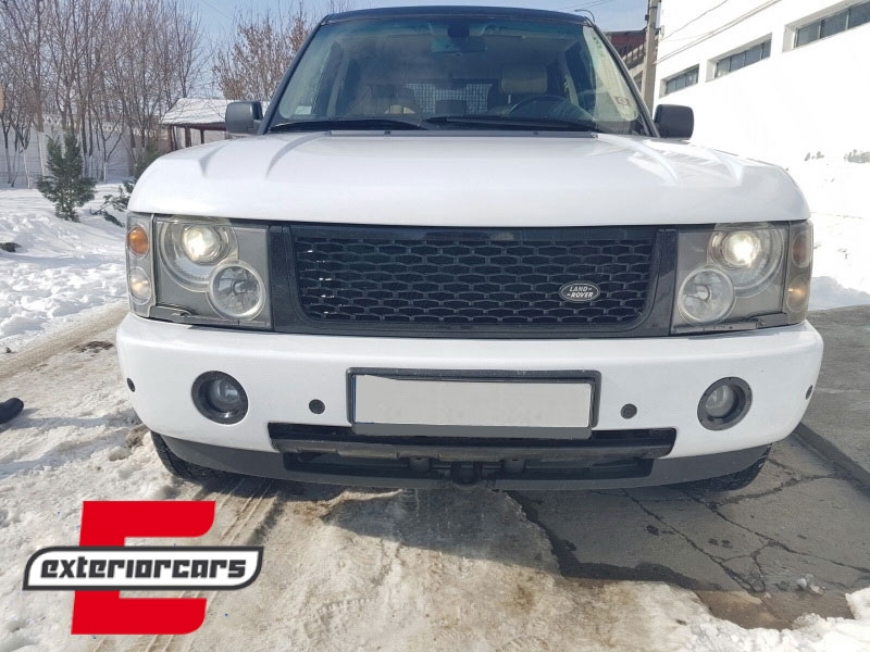 Prednja maska Autobiography dizajn (piano crna) / Land Range Rover Vogue III L322 (2002-2005) - Slika 6