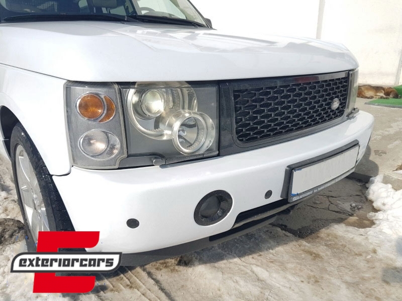 Prednja maska Autobiography dizajn (piano crna) / Land Range Rover Vogue III L322 (2002-2005) - Slika 7
