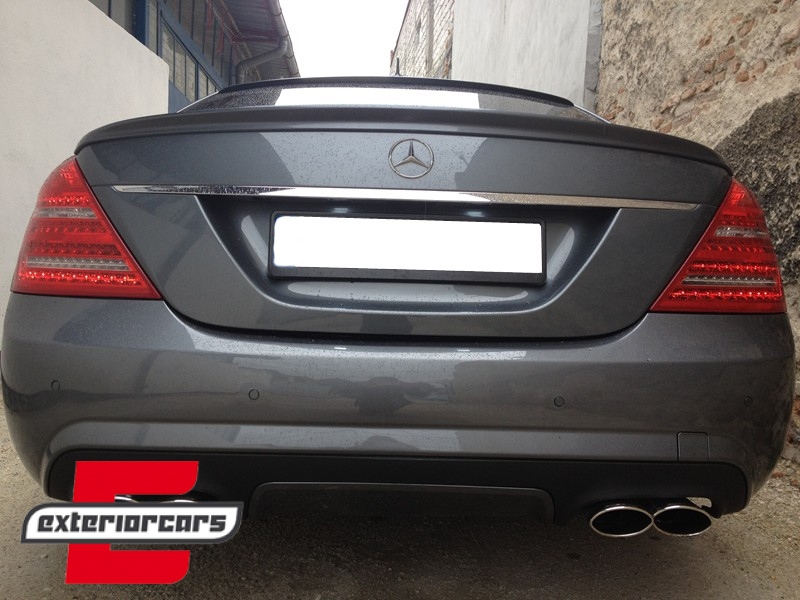 Difuzor zraka Facelift S63 S65 AMG dizajn (mat crna) / Mercedes S-klasa W221 (2006-2013) - Slika 9