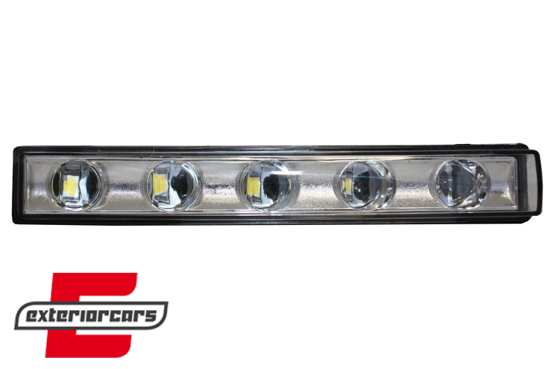 Poklopci svjetla (crna) & LED DRL (chrome) G65 AMG dizajn / Mercedes G-klasa W463 (1989-2012) - Slika 12