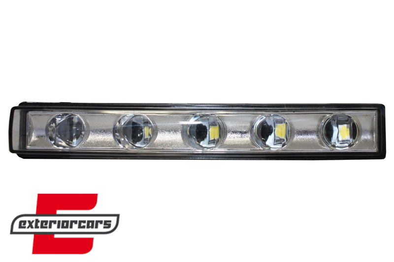 Poklopci svjetla (crna) & LED DRL (chrome) G65 AMG dizajn / Mercedes G-klasa W463 (1989-2012) - Slika 13