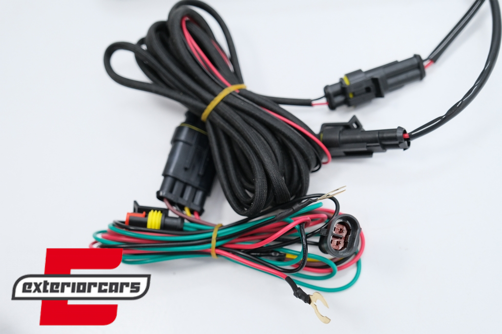 Poklopci svjetla (crna) & LED DRL (chrome) G65 AMG dizajn / Mercedes G-klasa W463 (1989-2012) - Slika 17