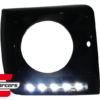 Poklopci svjetla (crna) & LED DRL (chrome) G65 AMG dizajn / Mercedes G-klasa W463 (1989-2012) - Slika 6