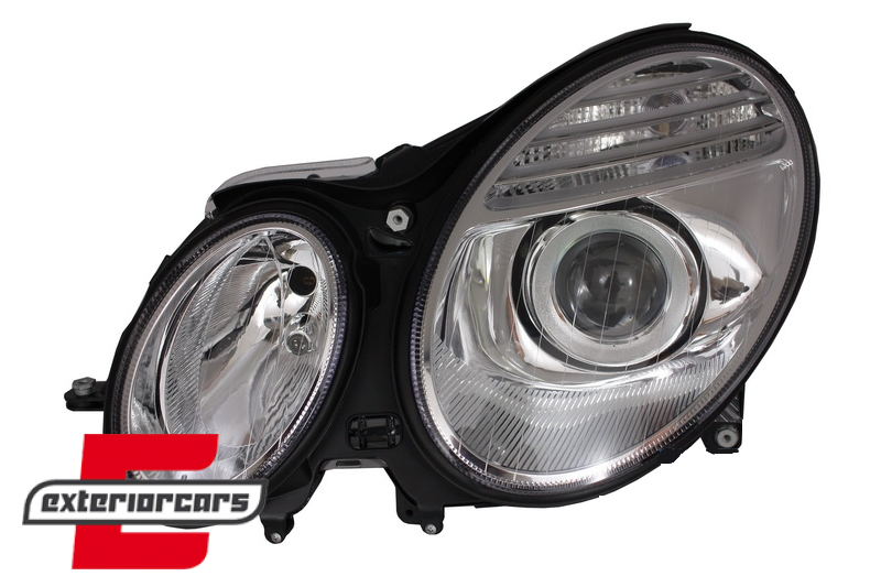 Prednja svjetla Facelift Xenon look (chrome) / Mercedes E-klasa W211 S211 (2002-04.2006) - Slika 3