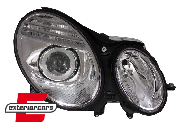 Prednja svjetla Facelift Xenon look (chrome) / Mercedes E-klasa W211 S211 (2002-04.2006) - Slika 2