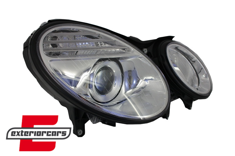 Prednja svjetla Facelift Xenon look (chrome) / Mercedes E-klasa W211 S211 (2002-04.2006) - Slika 4