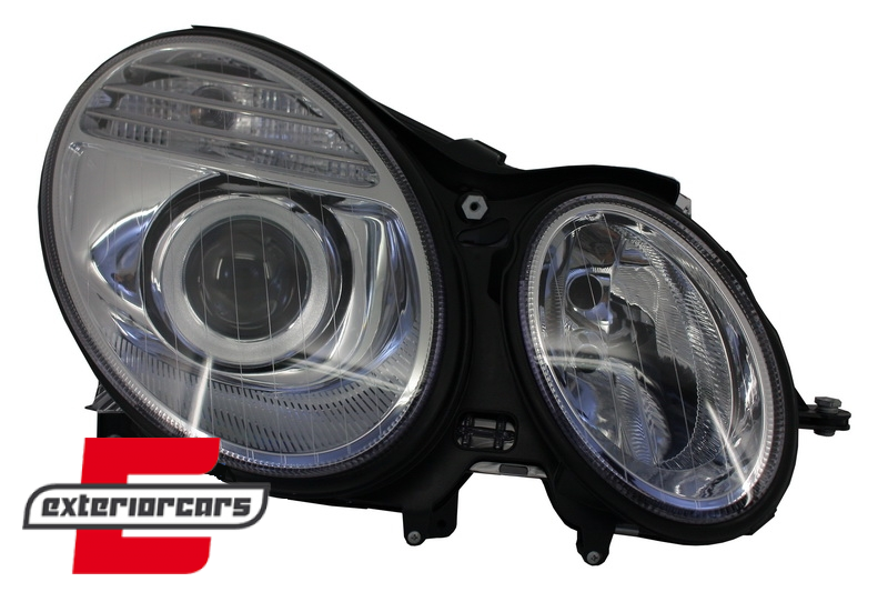 Prednja svjetla Facelift look Xenon (chrome) / Mercedes E-klasa W211 S211 (2002-04.2006) - Slika 2
