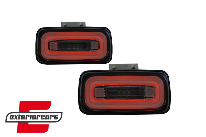 LED svjetla za maglu u stražnjem braniku LightBar (smoke) / Mercedes G-klasa W463 (1989-2015) - Slika 3