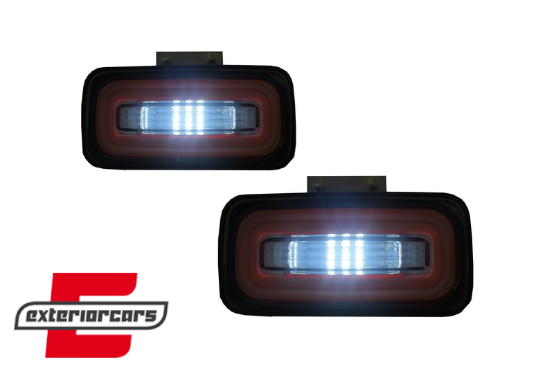 LED svjetla za maglu u stražnjem braniku LightBar (smoke) / Mercedes G-klasa W463 (1989-2015) - Slika 7