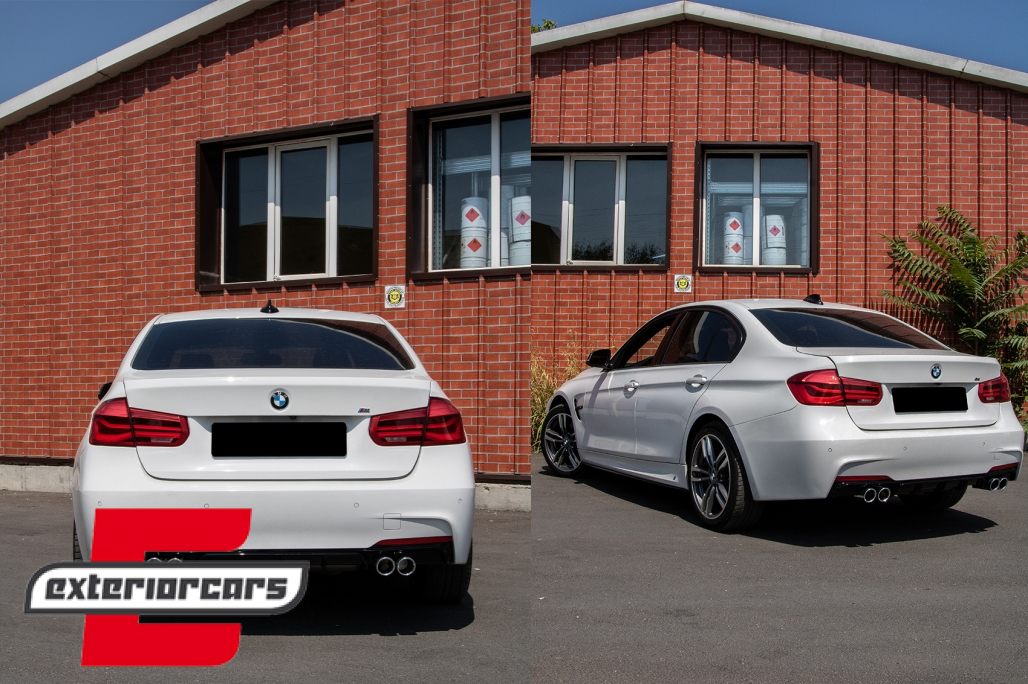 Zadnji branik & difuzor zraka M-Performance dizajn / BMW serije 3 F30 (2011-2019) - Slika 16