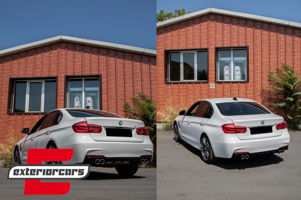 Zadnji branik & difuzor zraka M-Performance dizajn / BMW serije 3 F30 (2011-2019) - Slika 17