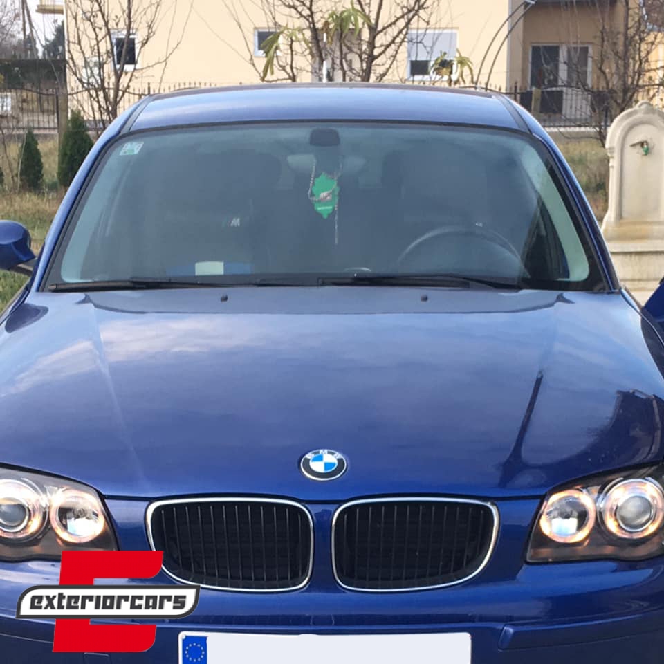 Prednja svjetla Angel Eyes (crna) / BMW serije 1 E81 E82 E87 E88 (2004-2011) - Slika 7