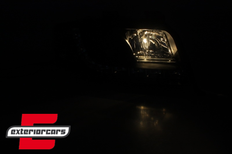 Prednja svjetla LED DayLight (crna) / Audi A6 4B C5 (06.2001-05.2004) - Slika 7