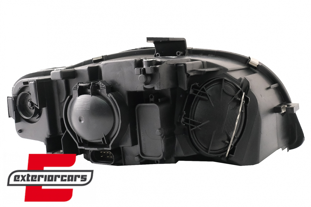 Prednja svjetla LED DayLights (crna) / Audi A4 B7 (2004-2008) - Slika 12