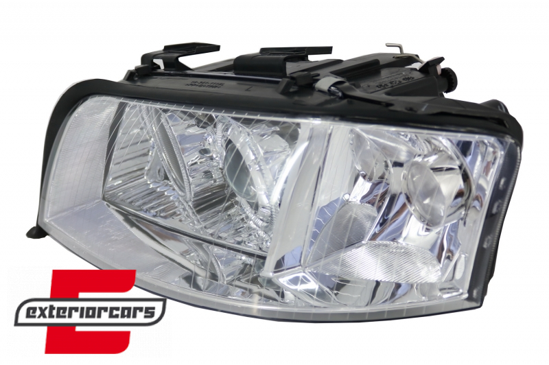 Prednja svjetla Angel Eyes Xenon (chrome) / Audi A6 4B C5 (2001-2004) - Slika 5