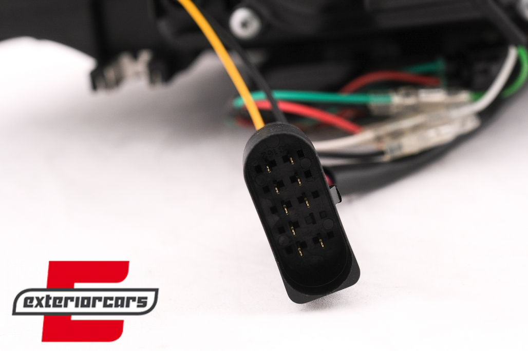 Prednja svjetla LED TubeLight DRL (crna) / Audi A3 8P 8PA (2003-2008) - Slika 17