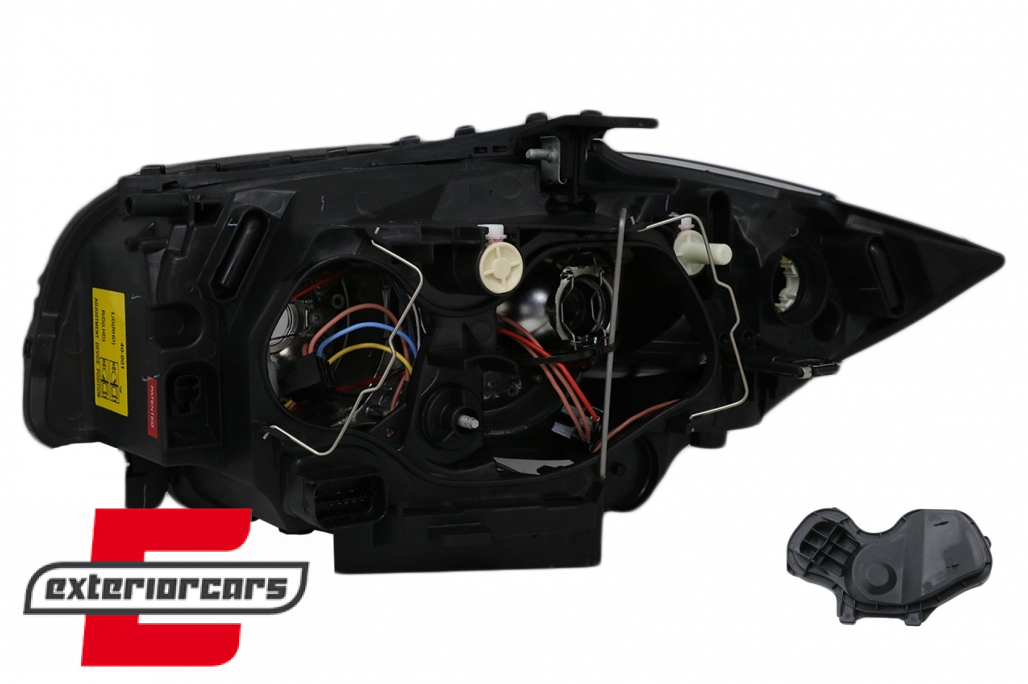 Prednja svjetla Angel Eyes (crna) / BMW serije 1 E81 E82 E87 E88 (2004-2011) - Slika 4