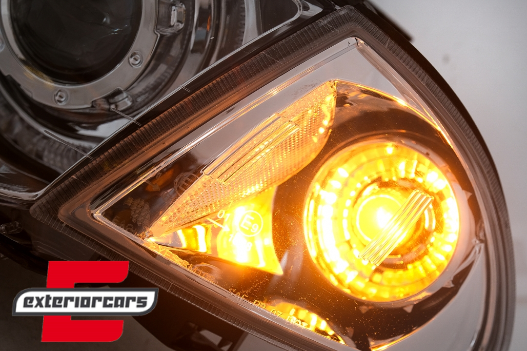 Prednja svjetla LED Angel Eyes (chrome) / BMW serije 3 E46 limuzina karavan (05.1998-08.2001) - Slika 18