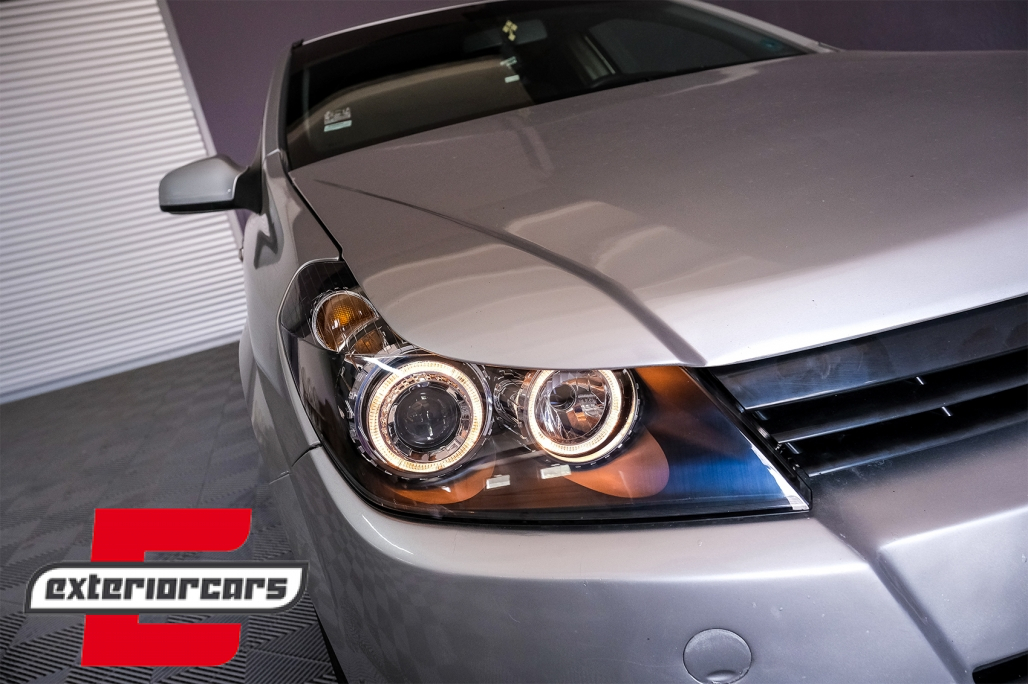 Prednja svjetla Angel Eyes (crna) / Opel Astra H (2004-2010) - Slika 22