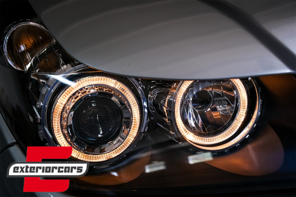 Prednja svjetla Angel Eyes (crna) / Opel Astra H (2004-2010) - Slika 23