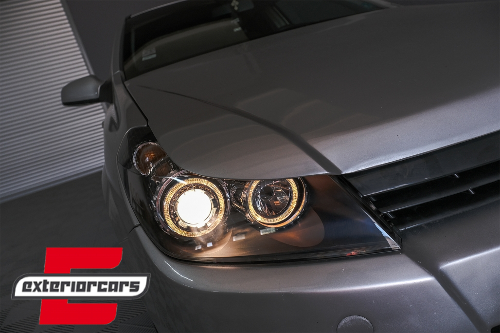 Prednja svjetla Angel Eyes (crna) / Opel Astra H (2004-2010) - Slika 26
