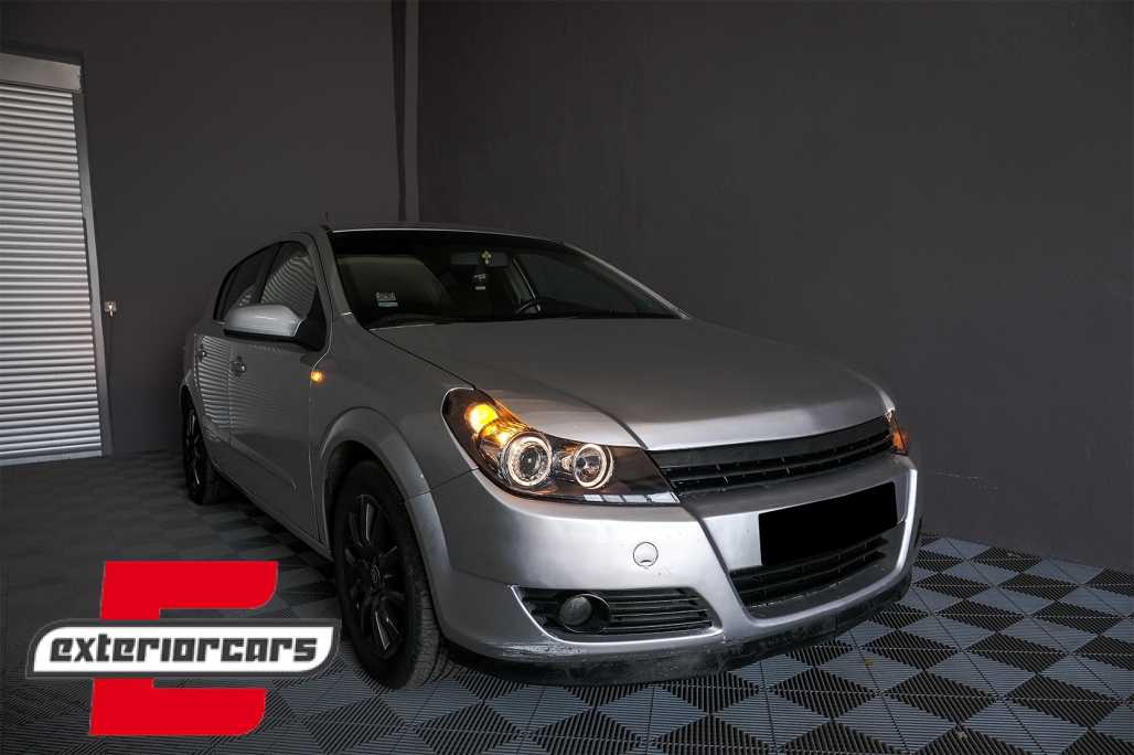 Prednja svjetla Angel Eyes (crna) / Opel Astra H (2004-2010) - Slika 31