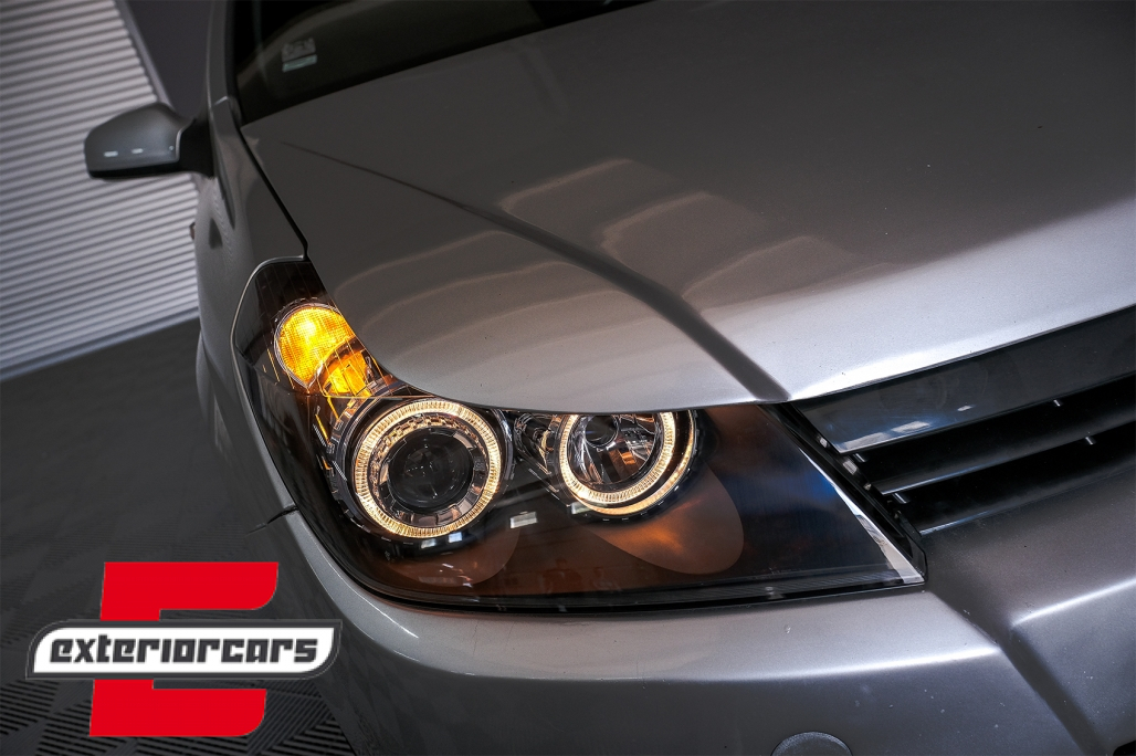 Prednja svjetla Angel Eyes (crna) / Opel Astra H (2004-2010) - Slika 32