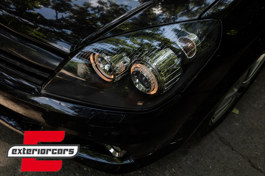 Prednja svjetla Angel Eyes (crna) / Opel Astra H (2004-2010) - Slika 36