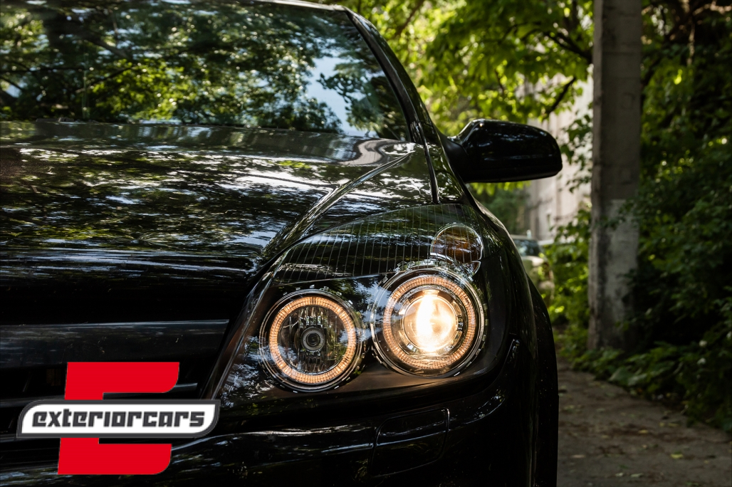 Prednja svjetla Angel Eyes (crna) / Opel Astra H (2004-2010) - Slika 39