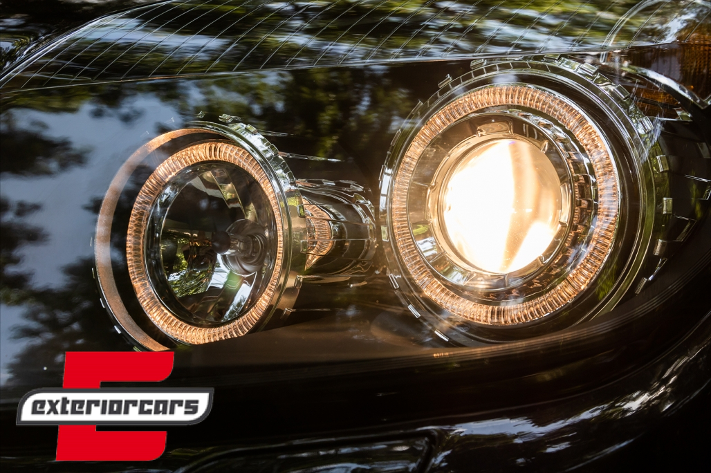 Prednja svjetla Angel Eyes (crna) / Opel Astra H (2004-2010) - Slika 40