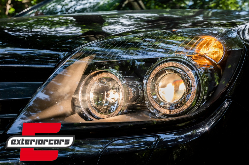 Prednja svjetla Angel Eyes (crna) / Opel Astra H (2004-2010) - Slika 43