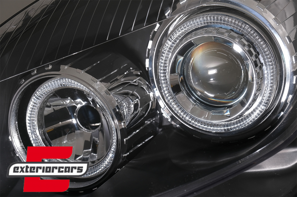 Prednja svjetla Angel Eyes (crna) / Opel Astra H (2004-2010) - Slika 10